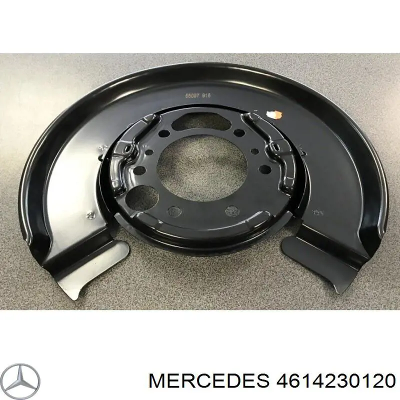 Купить 4614230120 Mercedes Защита тормозного диска заднего, левая