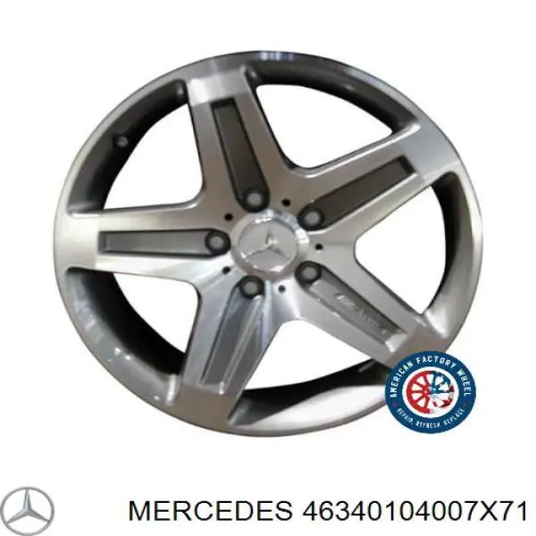 Диски Mercedes 46340104007X71 цена, от 345.31 USD