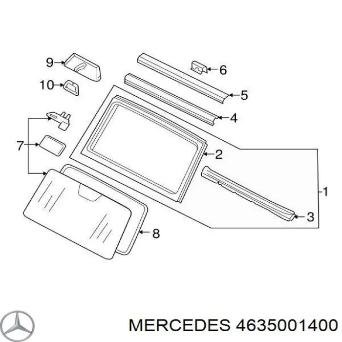 Радиатор АКПП Mercedes A4635000700