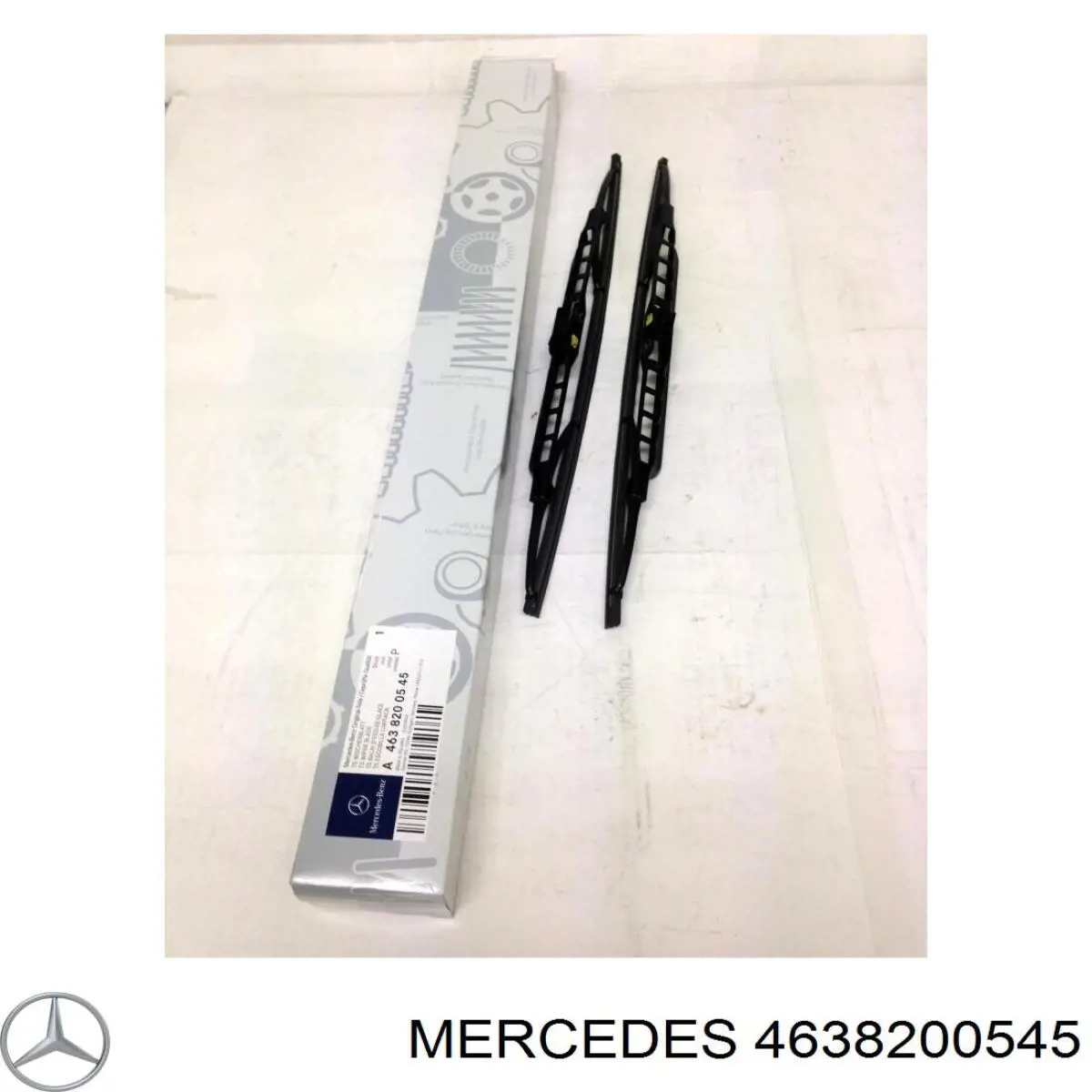 4638200145 Mercedes щетка-дворник лобового стекла, комплект из 2 шт.