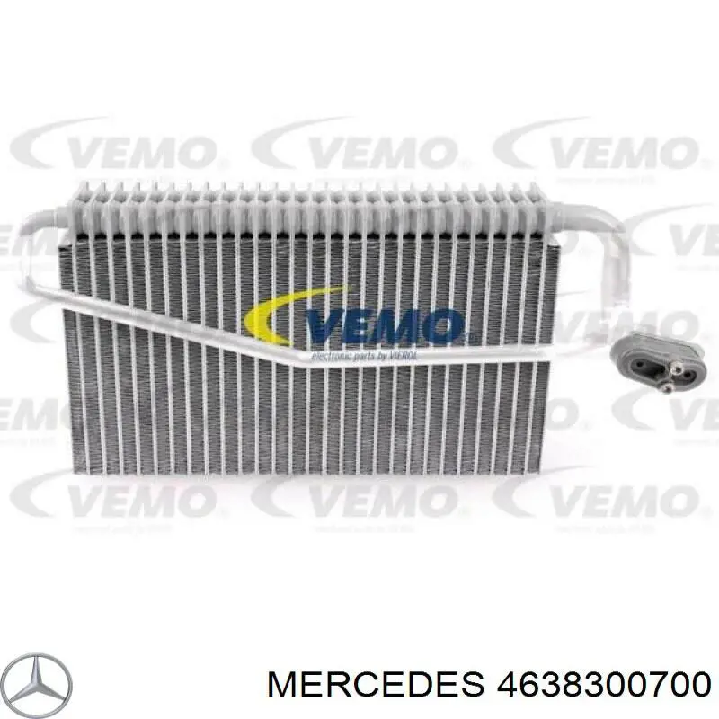 Испаритель кондиционера 4638300700 Mercedes