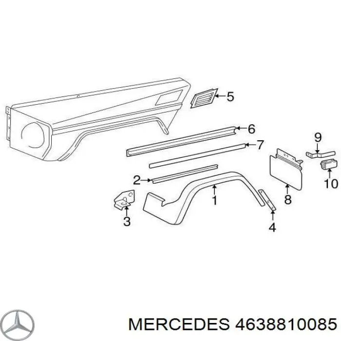 4638810085 Mercedes 