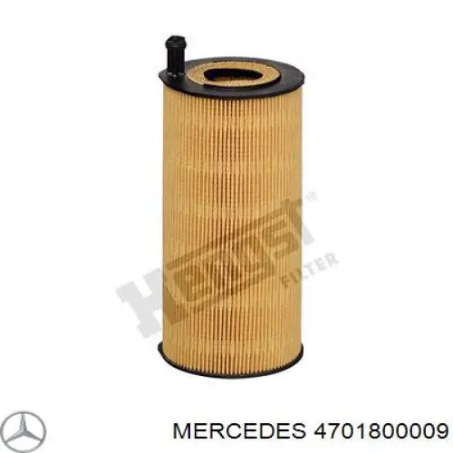 4701800009 Mercedes filtro de óleo