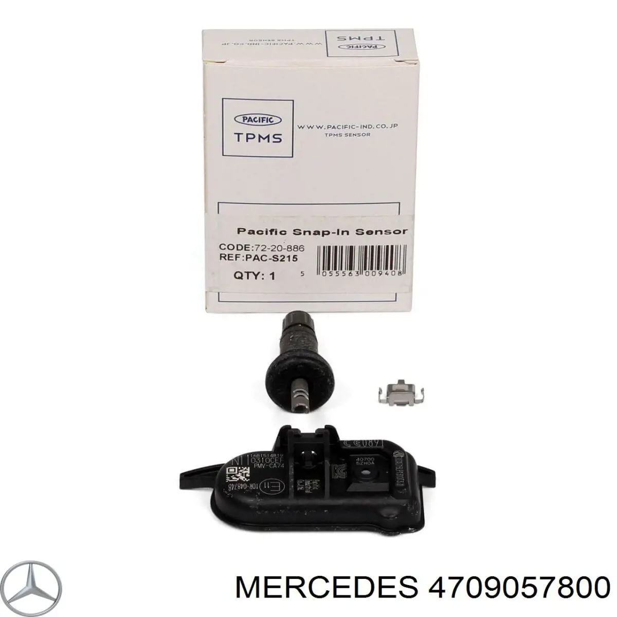 4709057800 Mercedes датчик давления воздуха в шинах
