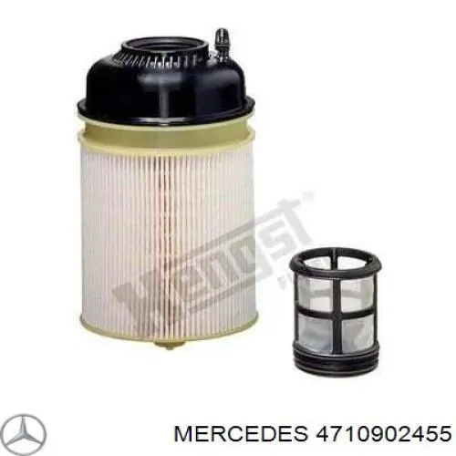 4710902455 Mercedes filtro de combustível