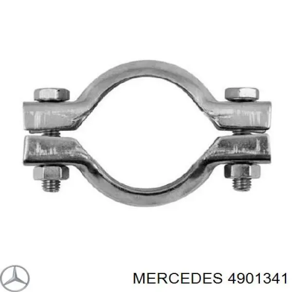 4901341 Mercedes хомут глушителя передний