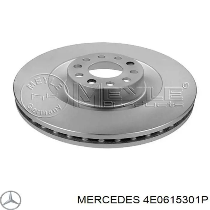 4E0615301P Mercedes тормозные диски