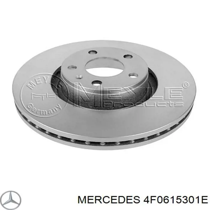 Передние тормозные диски 4F0615301E Mercedes