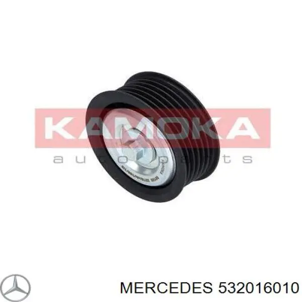 Polea inversión / guía, correa poli V 532016010 Mercedes