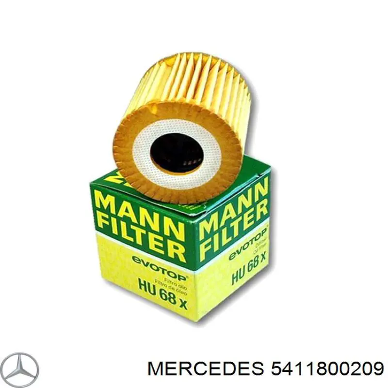 Купить 5411800209 Mercedes Фильтр центробежный очистки масла