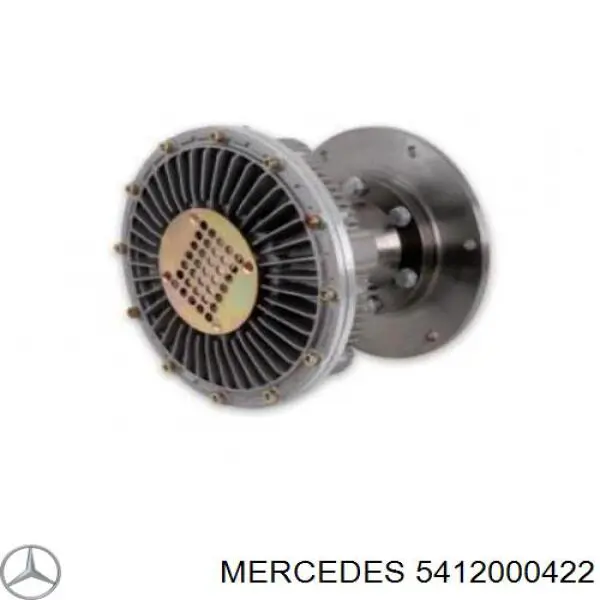 5412000422 Mercedes вискомуфта (вязкостная муфта вентилятора охлаждения)