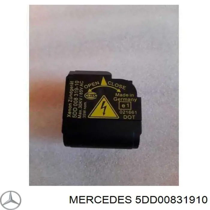 5DD00831910 Mercedes unidade de encendido (xénon)