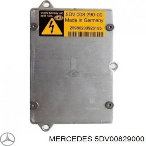 5DV00829000 Mercedes unidade de encendido (xénon)