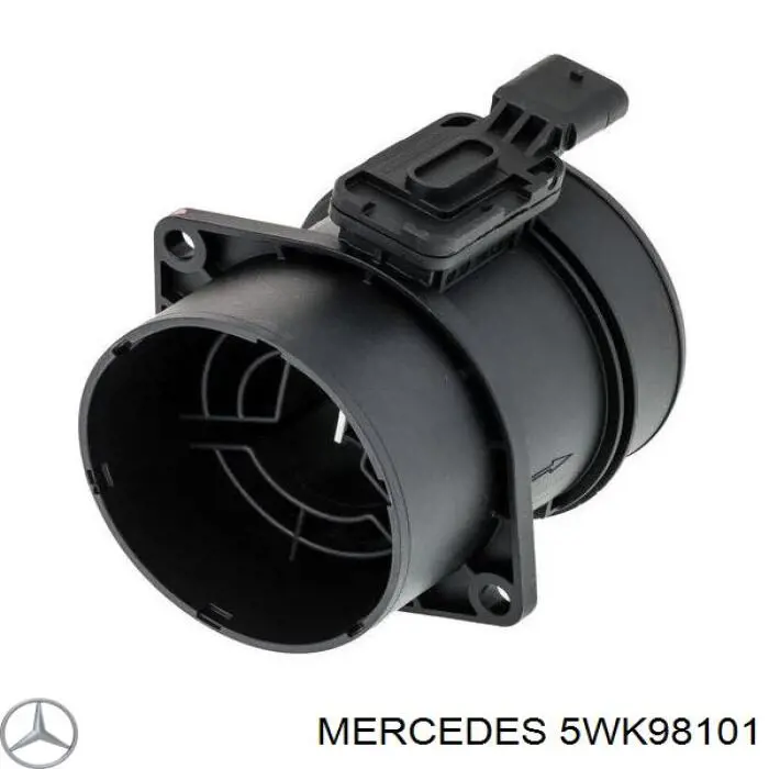 5WK9 8101 Mercedes sensor de fluxo (consumo de ar, medidor de consumo M.A.F. - (Mass Airflow))