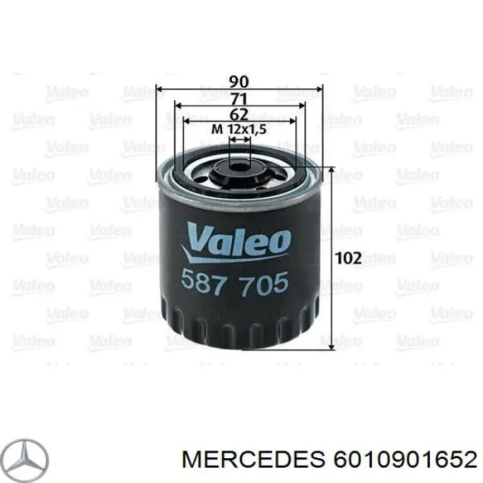 Купить 6010901652 Mercedes Фильтр-отстойник топлива грубой очистки