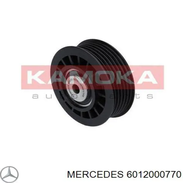 Polea inversión / guía, correa poli V 6012000770 Mercedes