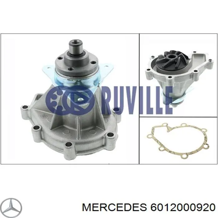 6012000920 Mercedes Насос водяной