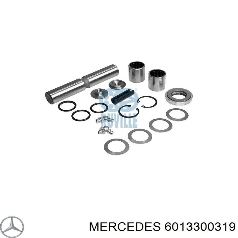 Шкворень поворотного кулака 6013300319 Mercedes