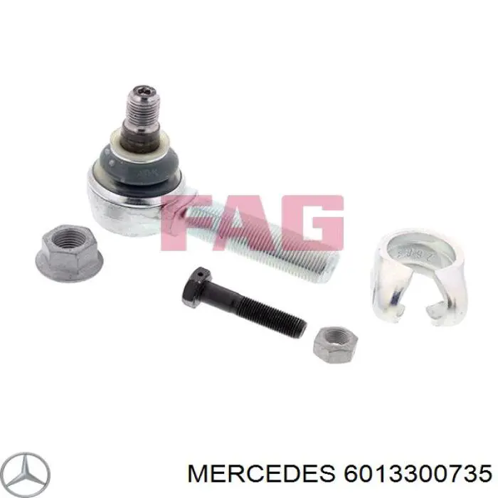 Наконечник центральной рулевой тяги правый Mercedes 6013300735 цена, от 11.59 USD
