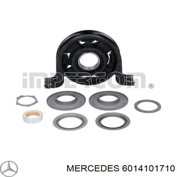 6014101710 Mercedes подвесной подшипник карданного вала