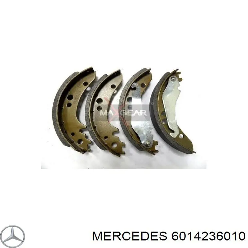 Задние барабанные колодки 6014236010 Mercedes