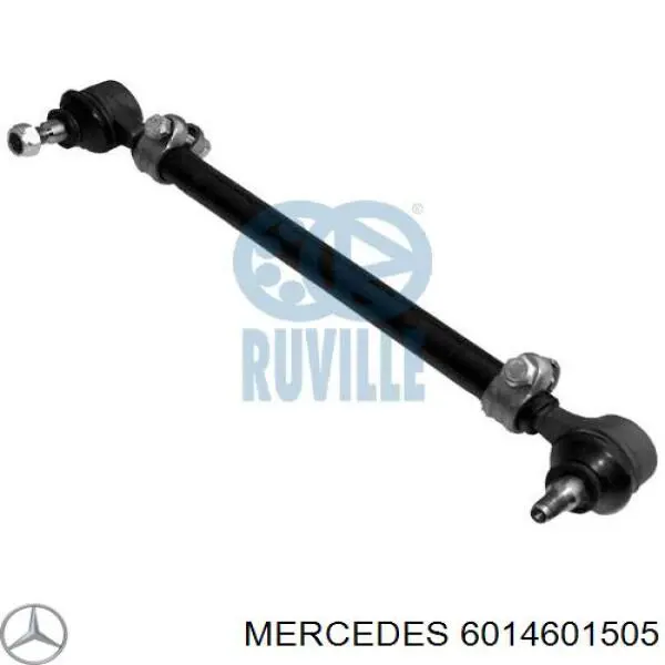 Тяга рулевая передней подвески продольная 6014601505 Mercedes