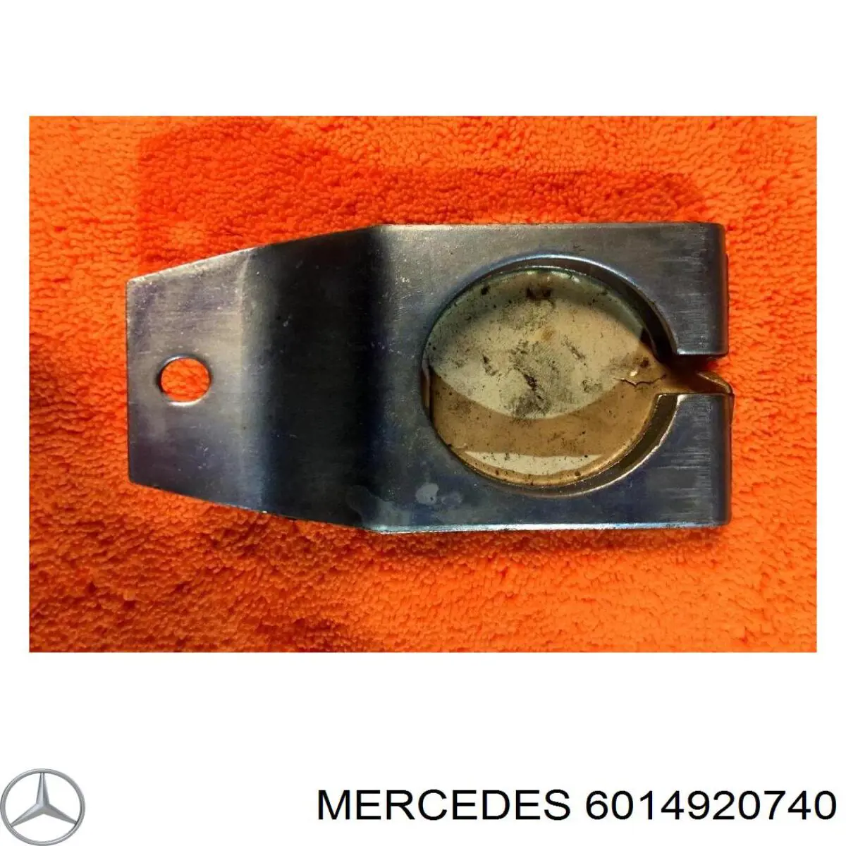 Купить A6014920740 Mercedes Монтажные элементы передние выпускной системы
