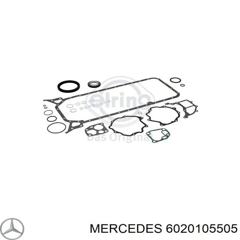 A6020105505 Mercedes Комплект прокладок двигателя, нижний