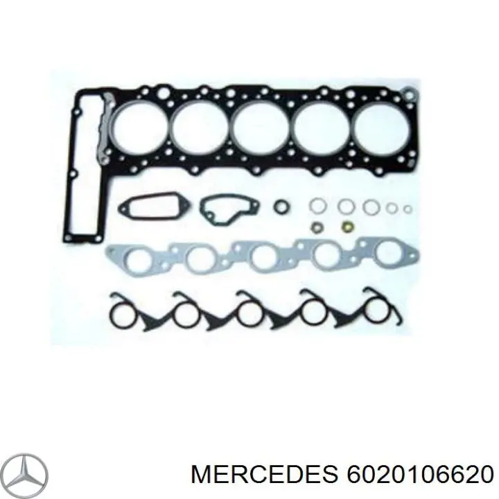 6020104320 Mercedes комплект прокладок двигателя верхний