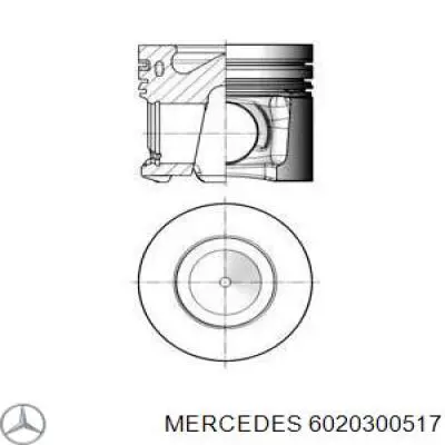 Купить 6020300517 Mercedes Поршень на 1 цилиндр