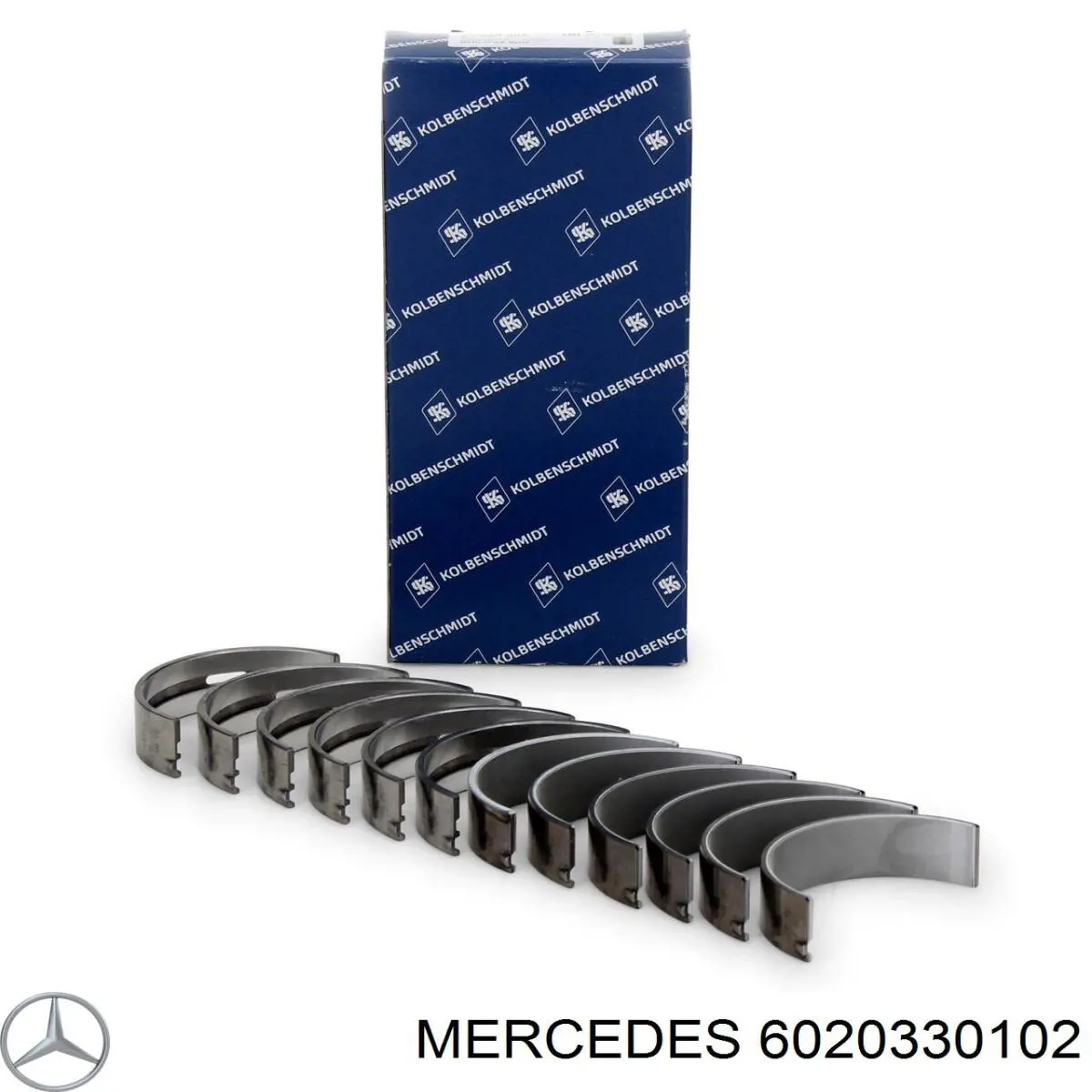 6020330102 Mercedes Подшипник скольжения коленвала