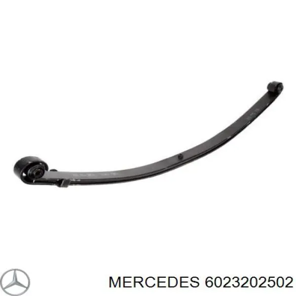 6023202502 Mercedes suspensão de lâminas dianteira