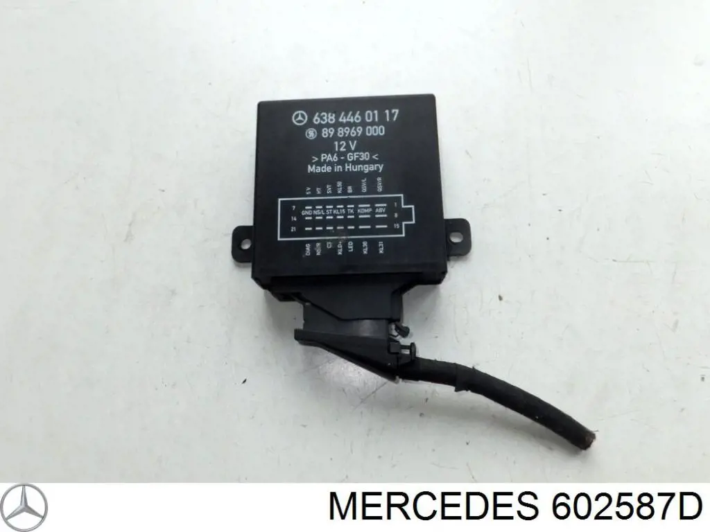  602587D Mercedes