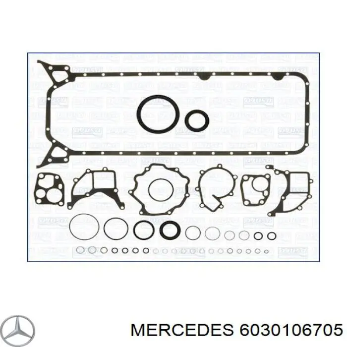 6030106705 Mercedes комплект прокладок двигателя нижний