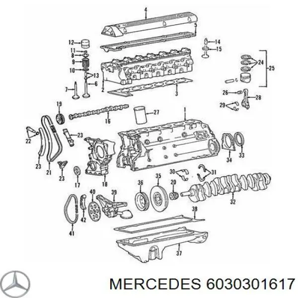 A6030301617 Mercedes 