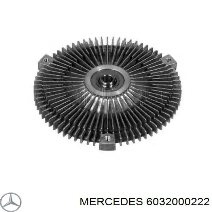 6032000222 Mercedes вискомуфта (вязкостная муфта вентилятора охлаждения)
