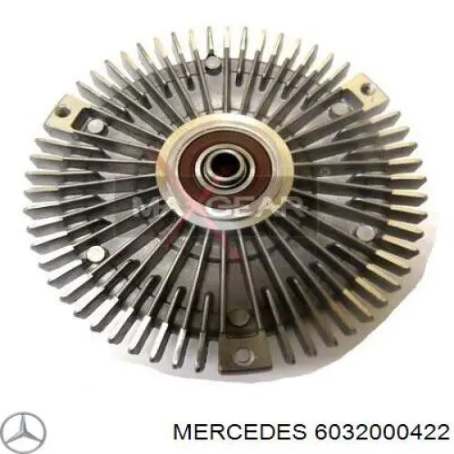 6032000422 Mercedes вискомуфта (вязкостная муфта вентилятора охлаждения)