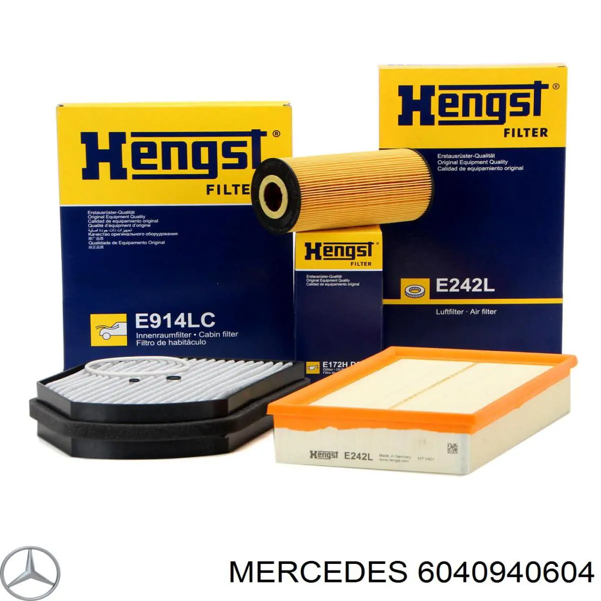 Воздушный фильтр 6040940604 Mercedes