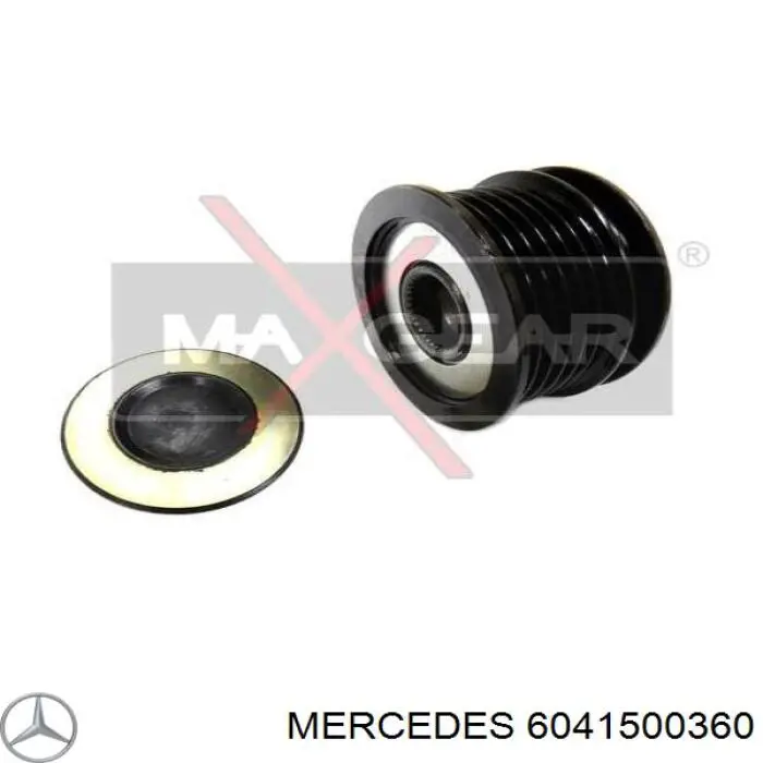 Шкив генератора 6041500360 Mercedes