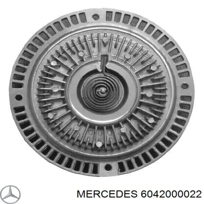 6042000022 Mercedes вискомуфта (вязкостная муфта вентилятора охлаждения)