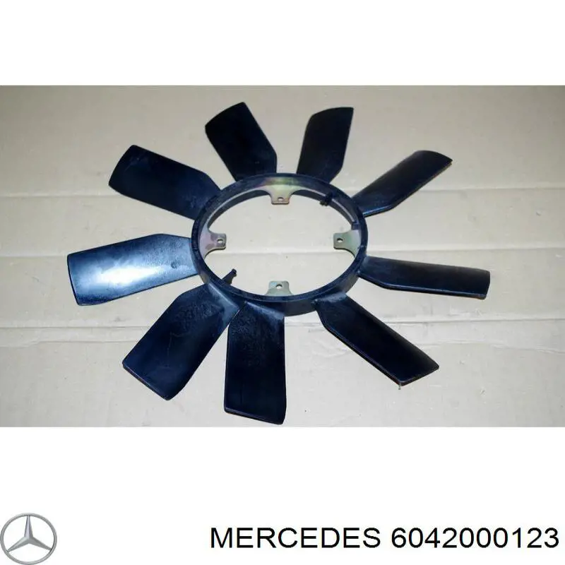 Вентилятор/крыльчатка радиатора охлаждения Mercedes 6042000123 цена, от 20.27 USD