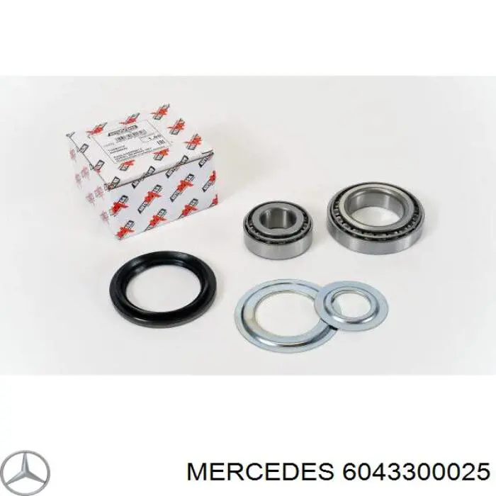 Комплект подшипника ступицы колеса Mercedes 6043300025 цена, от 14.87 USD