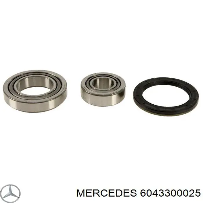 Купить 6043300025 Mercedes Подшипник передней ступицы