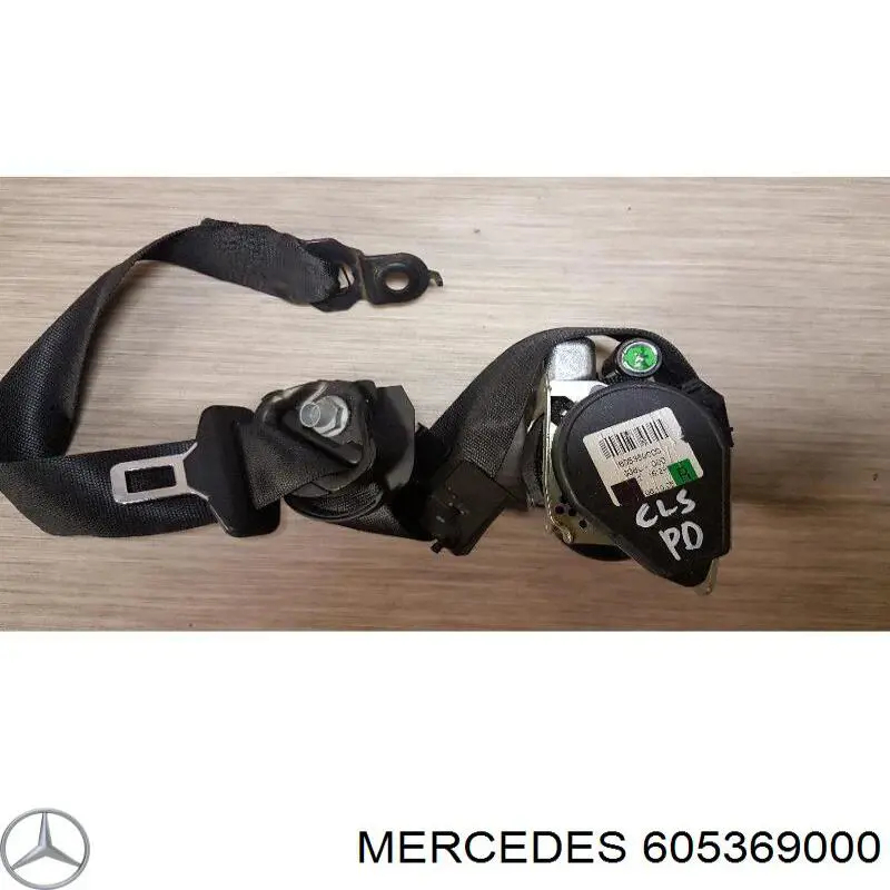 Ремень безопасности передний правый Mercedes 605369000 цена, от 12.42 USD