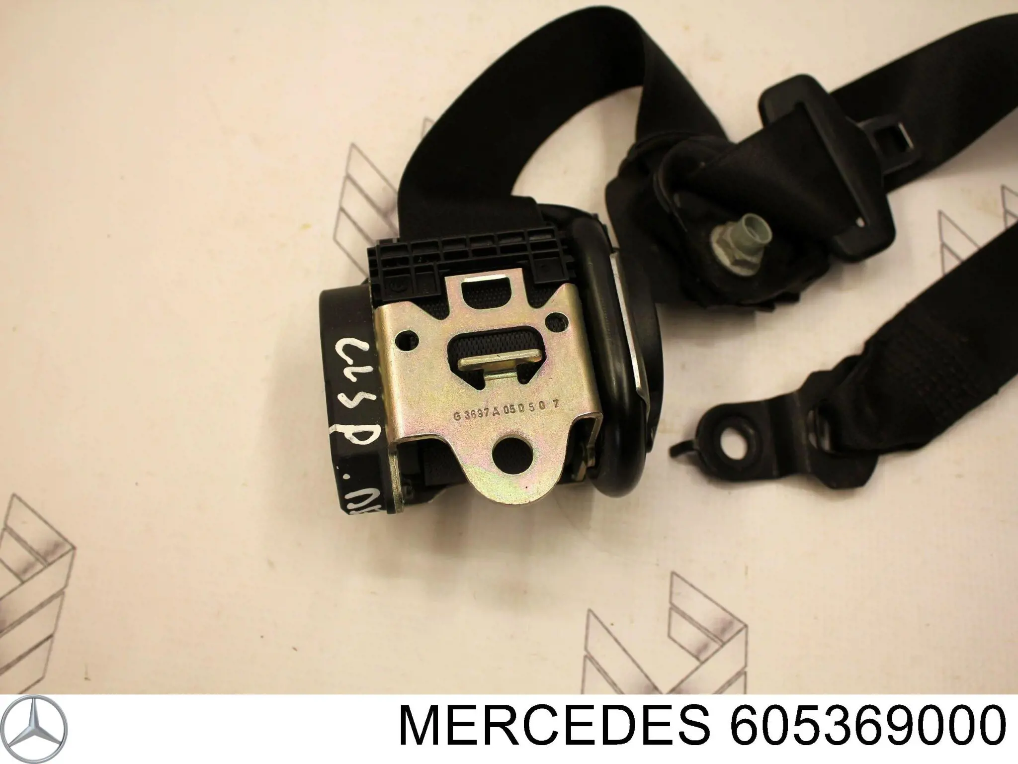 Купить 605369000 Mercedes Ремень безопасности