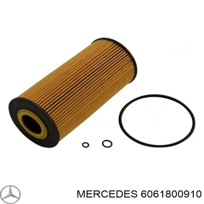 6061800910 Mercedes корпус масляного фильтра