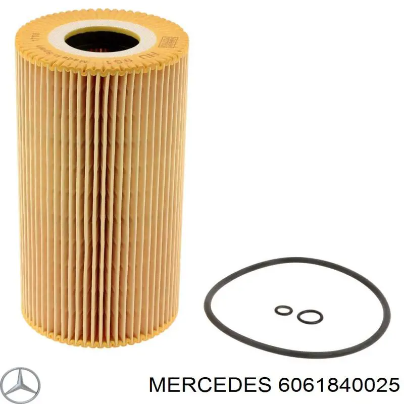 6061840025 Mercedes масляный фильтр