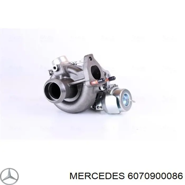 6070900086 Mercedes турбина