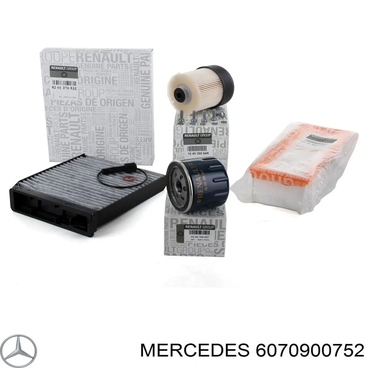 Фильтр тонкой очистки топлива Mercedes 6070900752 цена, от 9.12 USD