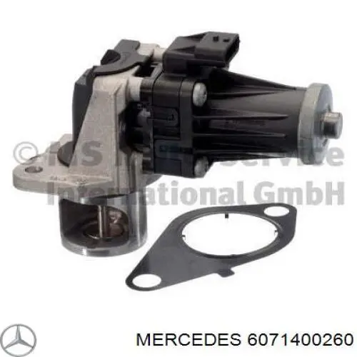 6071400260 Mercedes válvula egr de recirculação dos gases